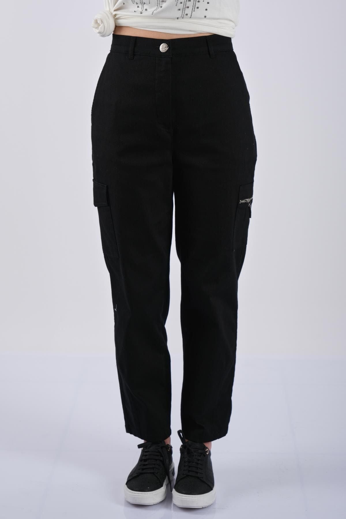Seleste Oversize Cepli Minimalist Kadın Pantolon - Günlük & Şık Translation missing: tr.content.product_image_main