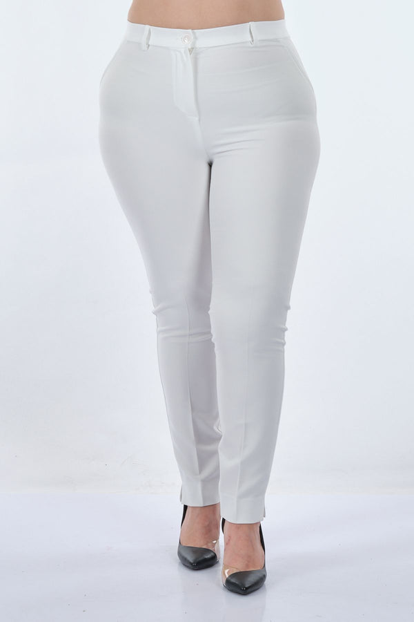 Seleste Kadın Slim Fit Pantolon - Minimalist Günlük Stil