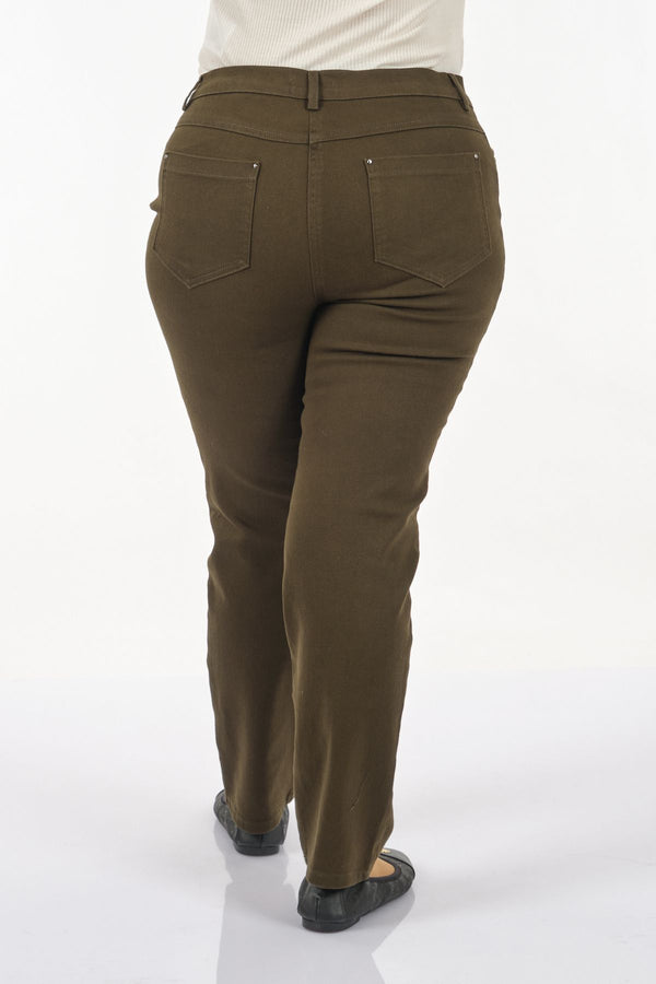 Seleste Yüksek Bel Kadın Pantolon - Minimalist Günlük Stil