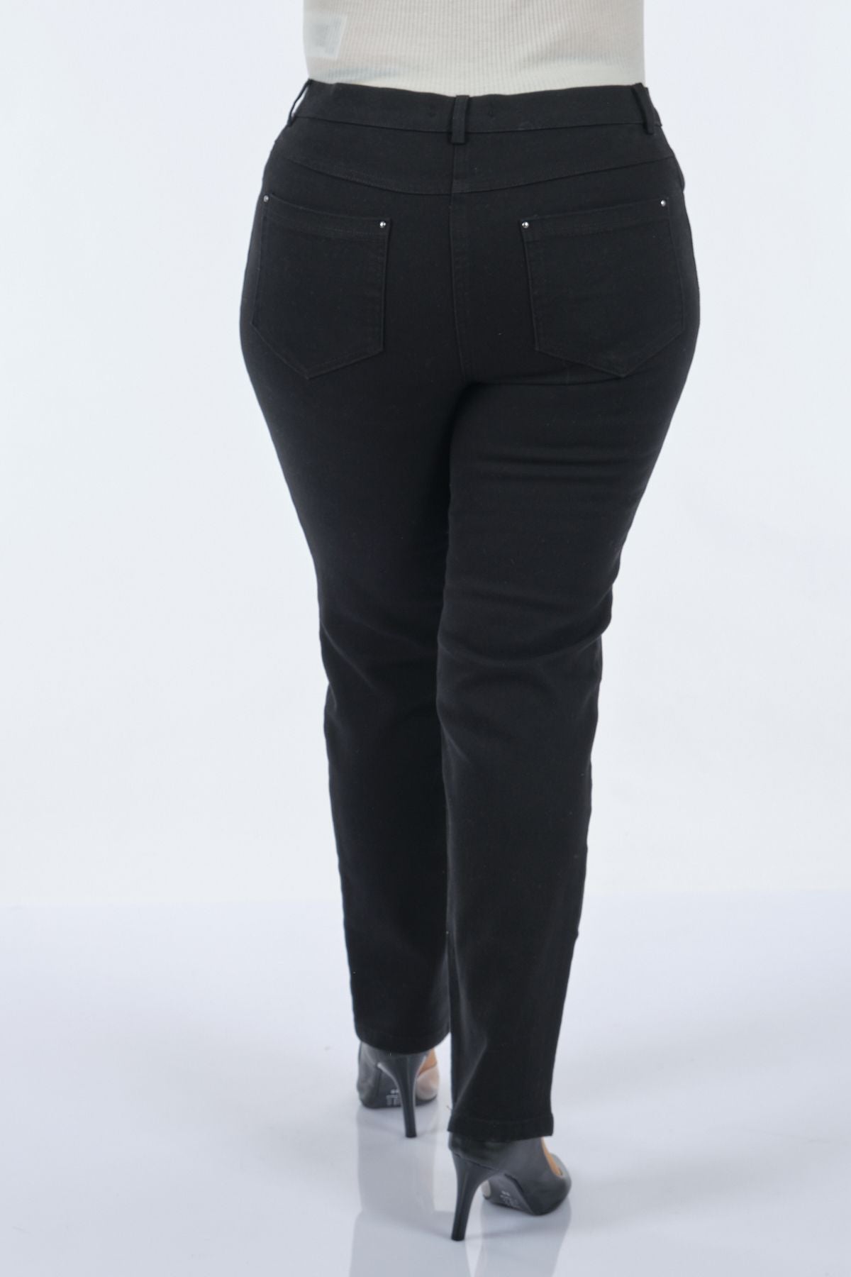 Seleste Yüksek Bel Kadın Pantolon - Minimalist Günlük Stil