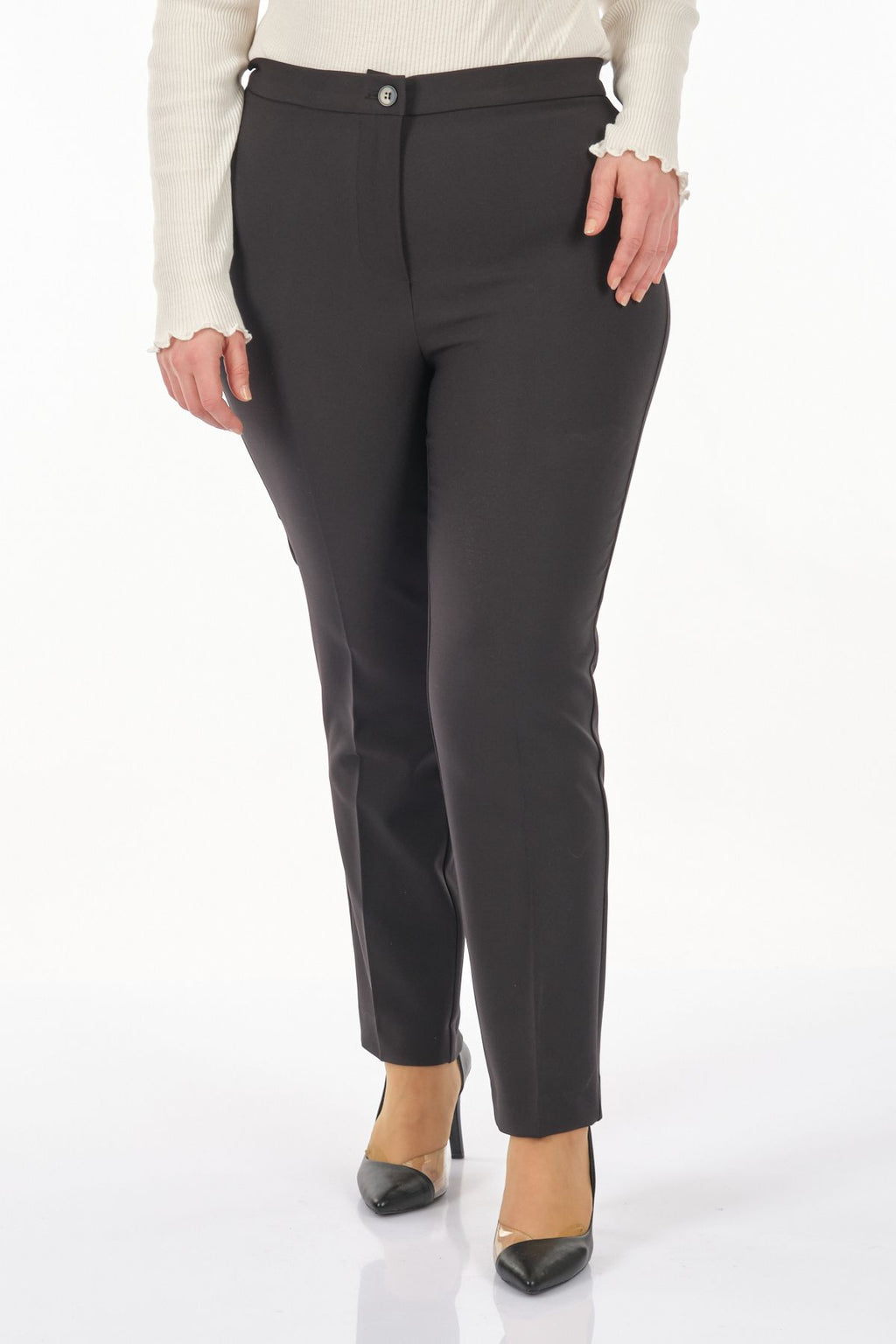 Seleste Minimalist Kadın Pantolon - Regular Fit - Günlük Kullanım İçin İdeal