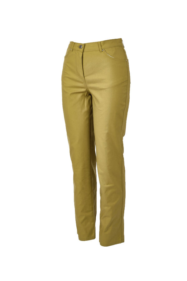 Seleste Minimalist Yüksek Bel Regular Fit Kadın Pantolon - Günlük Kullanım