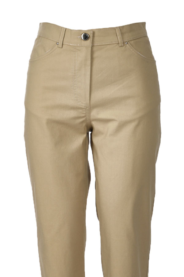 Seleste Minimalist Yüksek Bel Regular Fit Kadın Pantolon - Günlük Kullanım