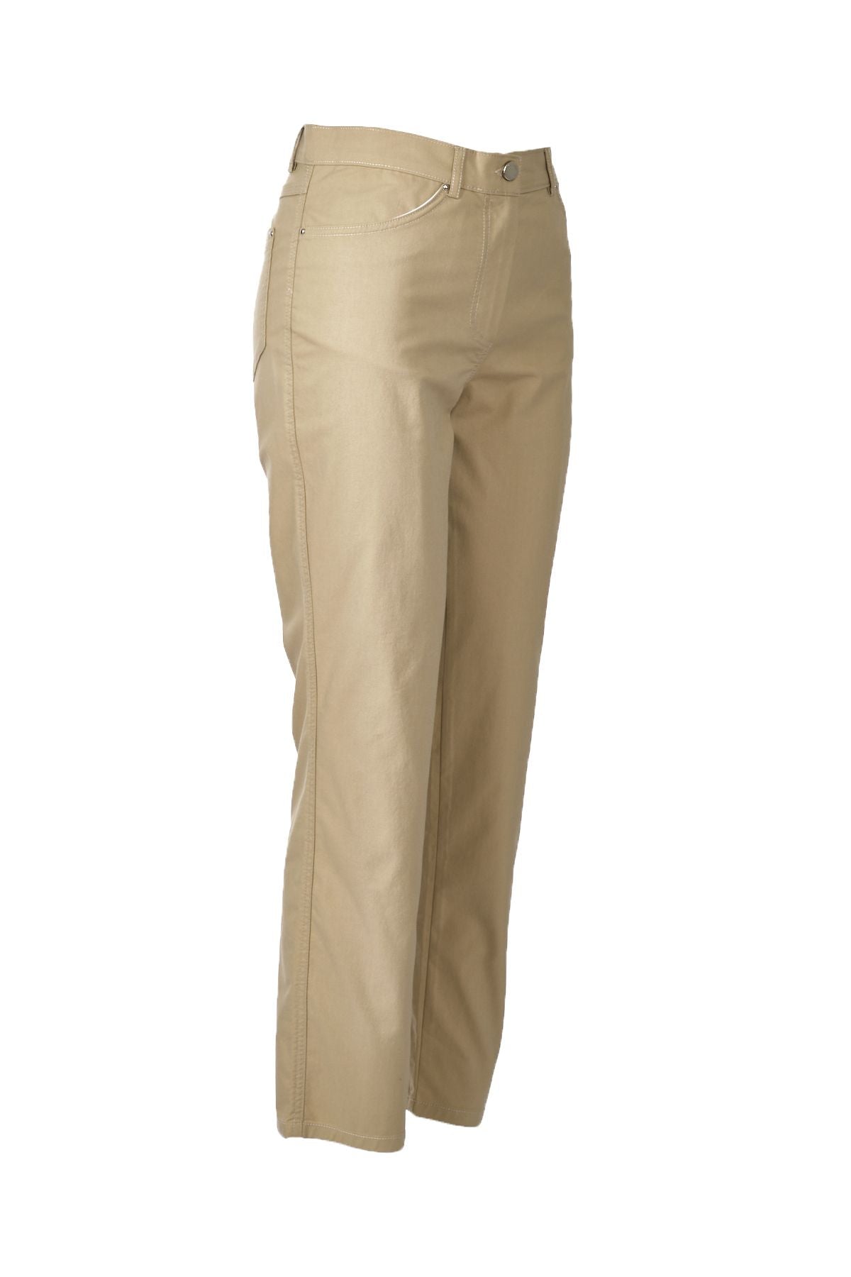 Seleste Minimalist Yüksek Bel Regular Fit Kadın Pantolon - Günlük Kullanım