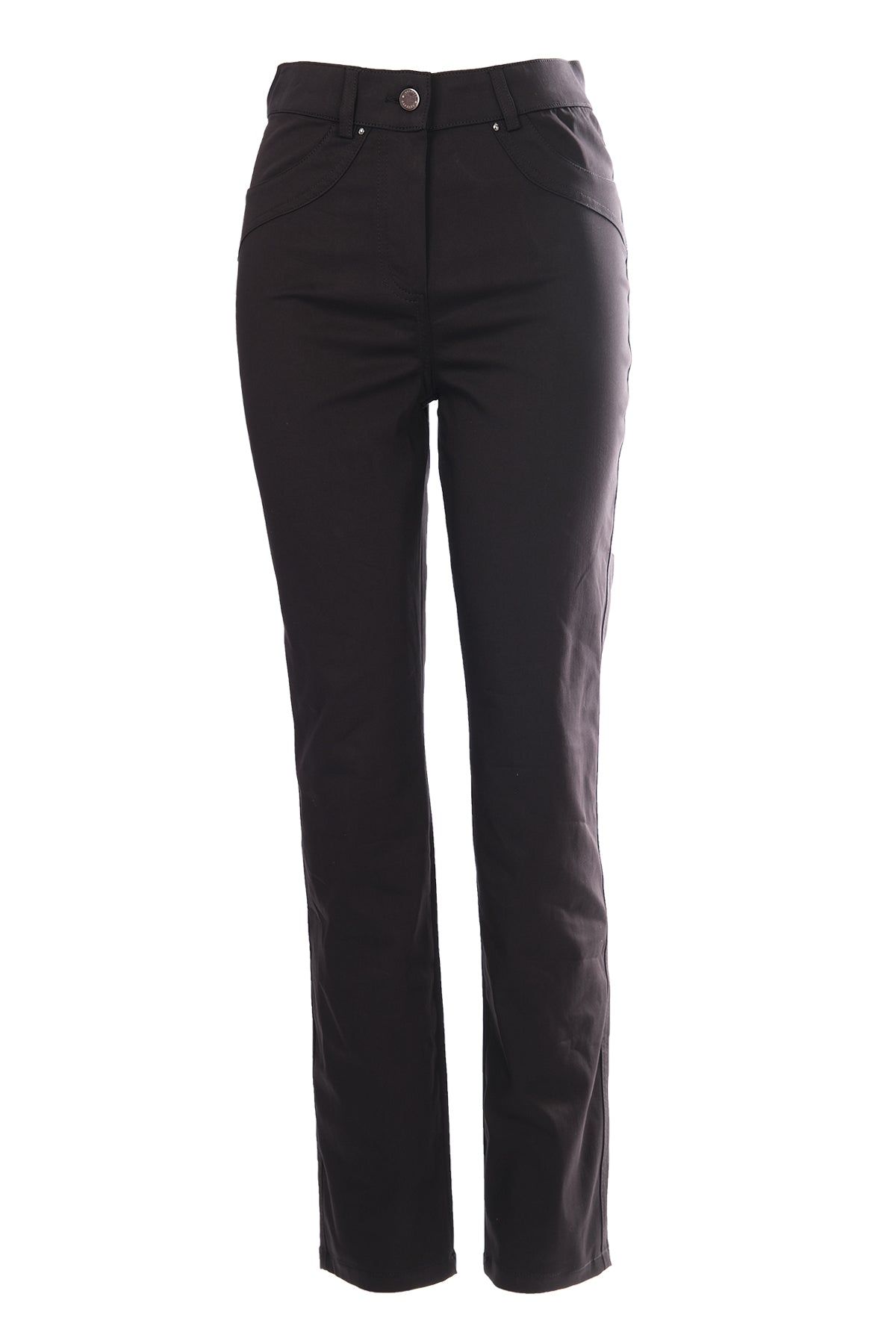 Seleste Minimalist Yüksek Bel Kadın Pantolon - Regular Fit - Günlük & Ofis
