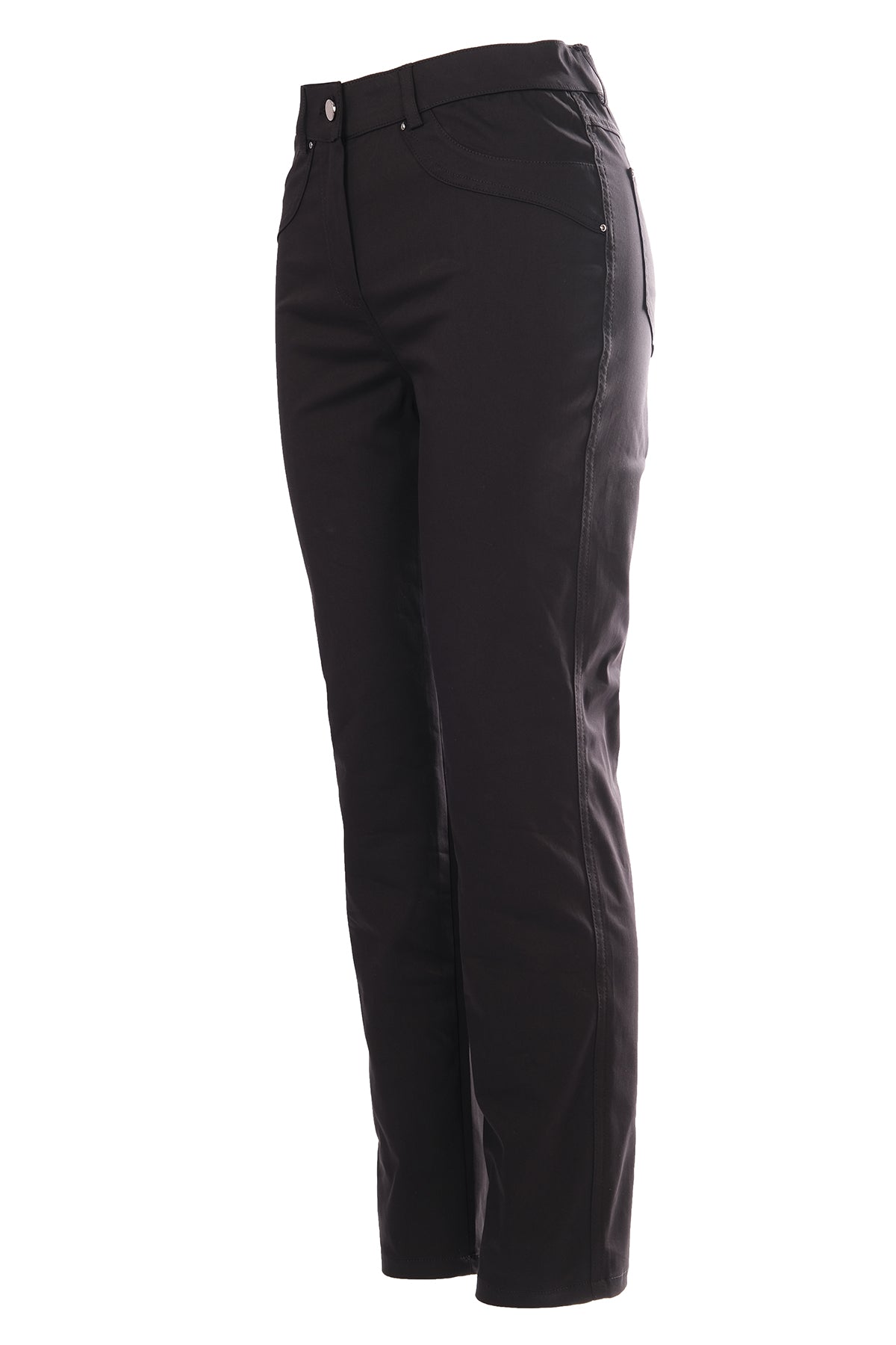 Seleste Minimalist Yüksek Bel Kadın Pantolon - Regular Fit - Günlük & Ofis
