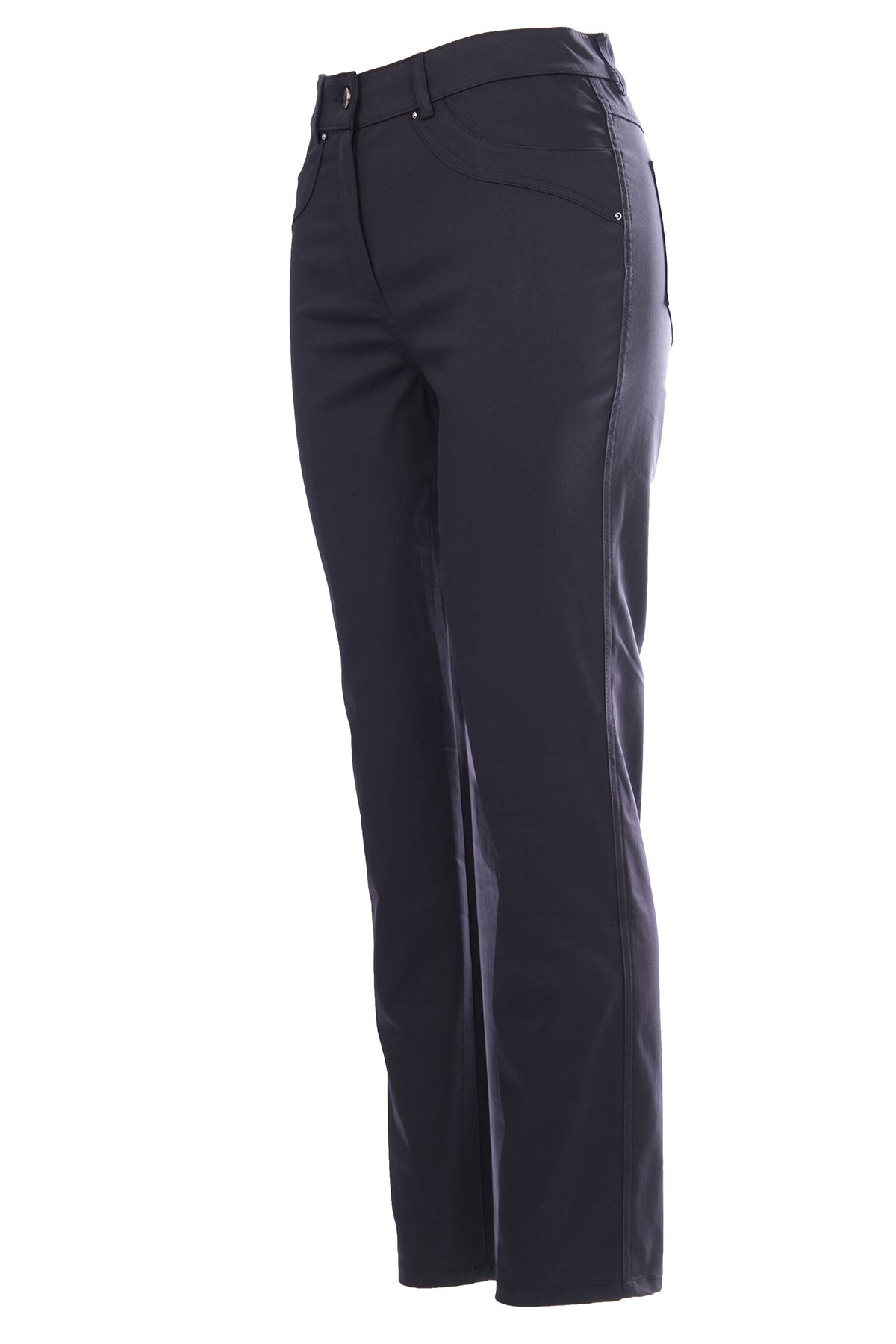 Seleste Minimalist Yüksek Bel Kadın Pantolon - Regular Fit - Günlük & Ofis Translation missing: tr.content.product_image_secondary