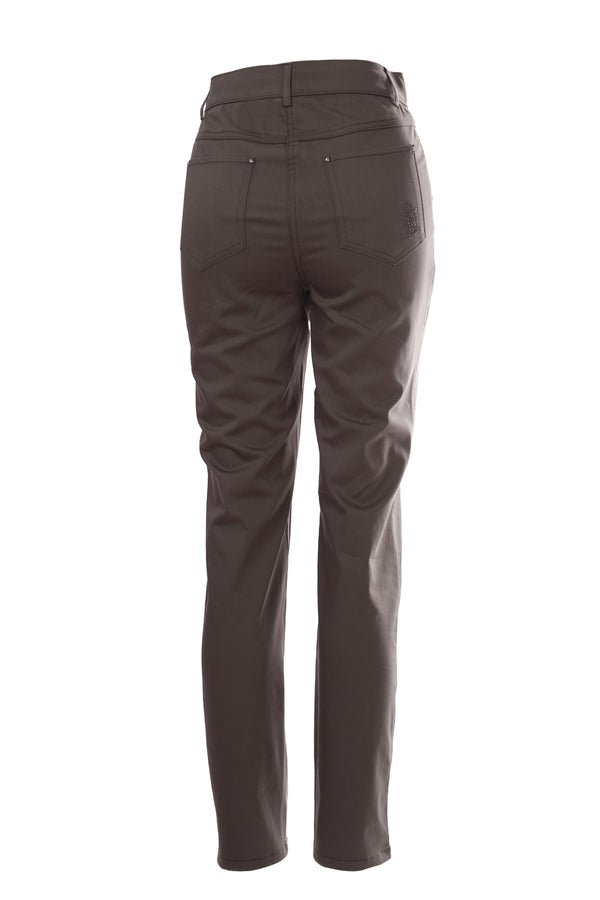 Seleste Minimalist Yüksek Bel Kadın Pantolon - Regular Fit - Günlük & Ofis