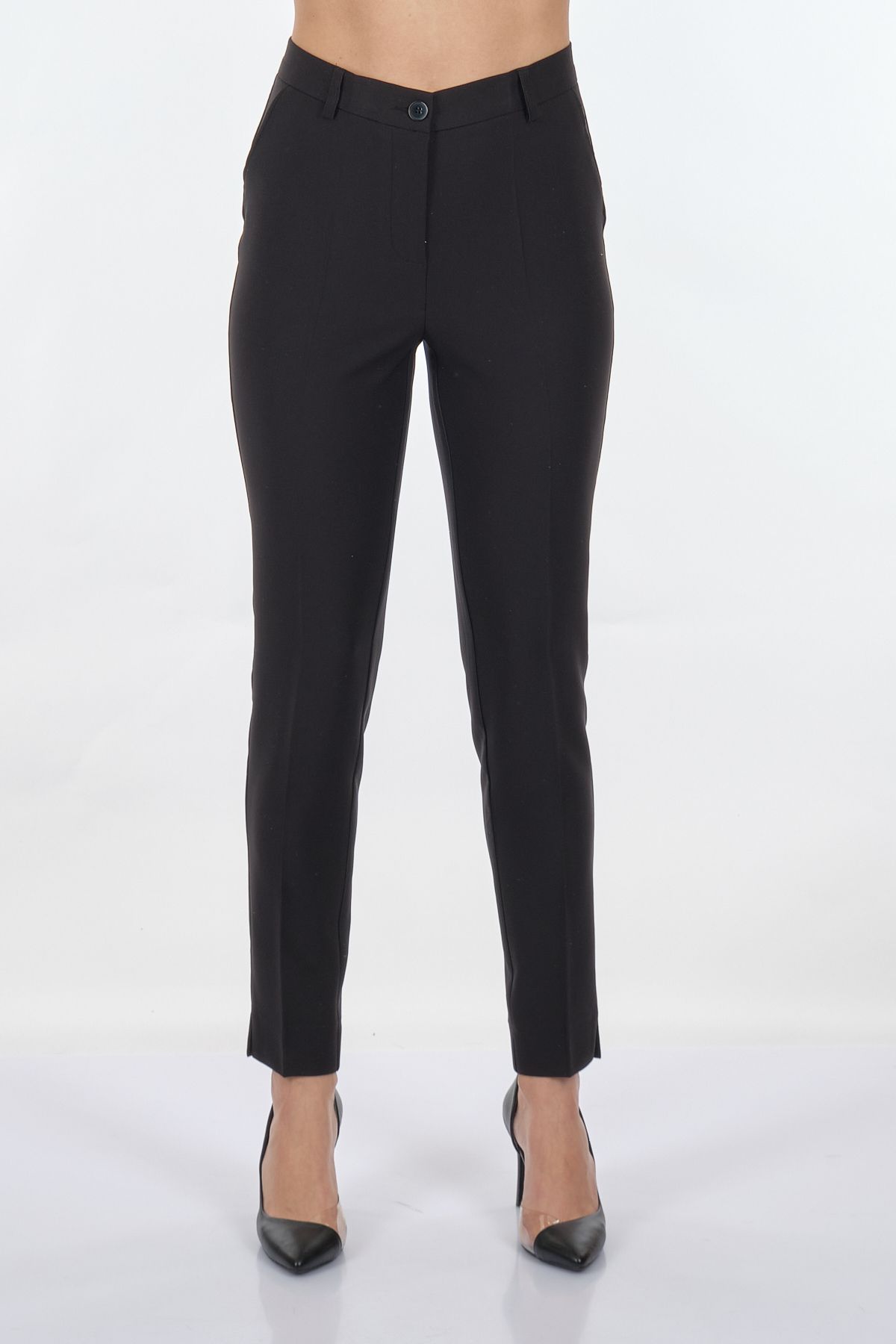 Seleste Kadın Slim Fit Pantolon - Minimalist Günlük Şık Ana görsel