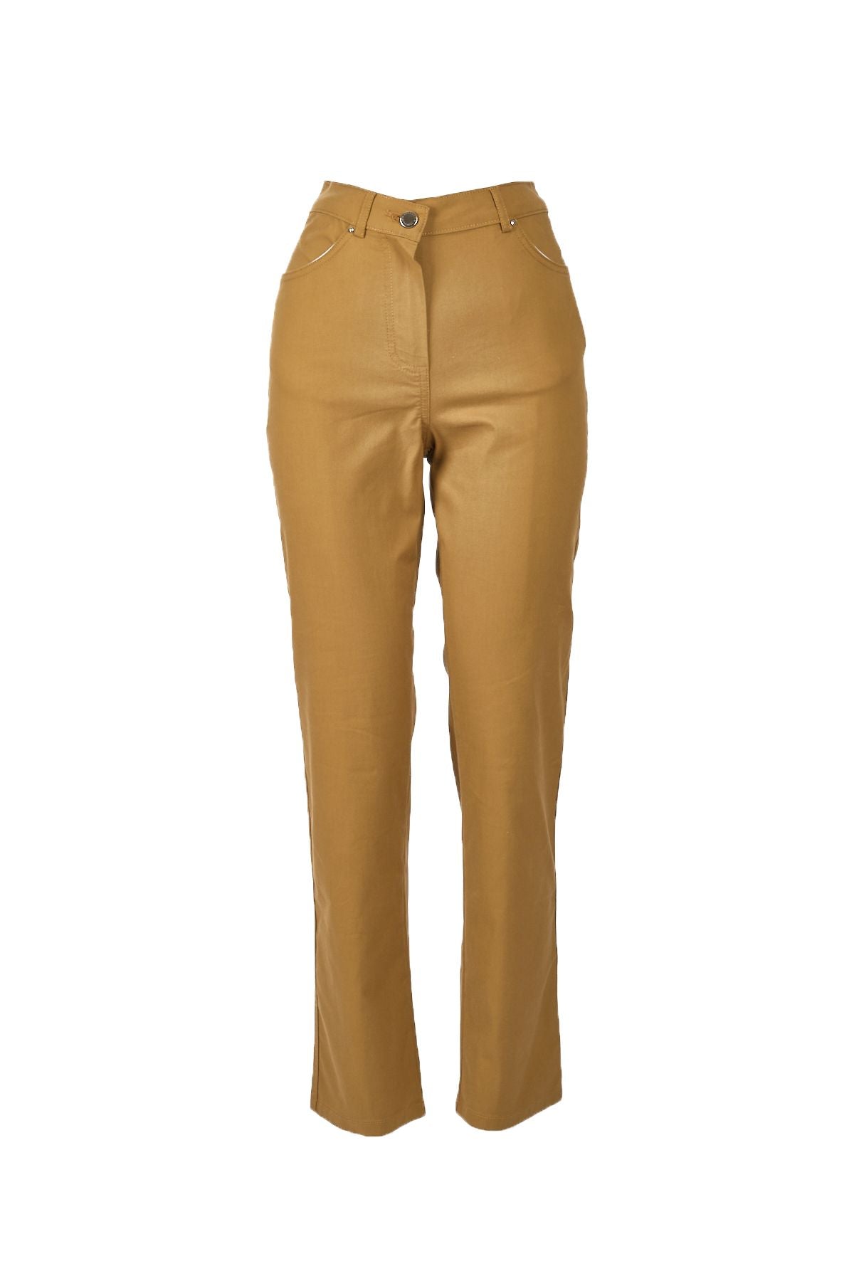 Seleste Minimalist Yüksek Bel Regular Fit Kadın Pantolon - Günlük Kullanım Ana görsel