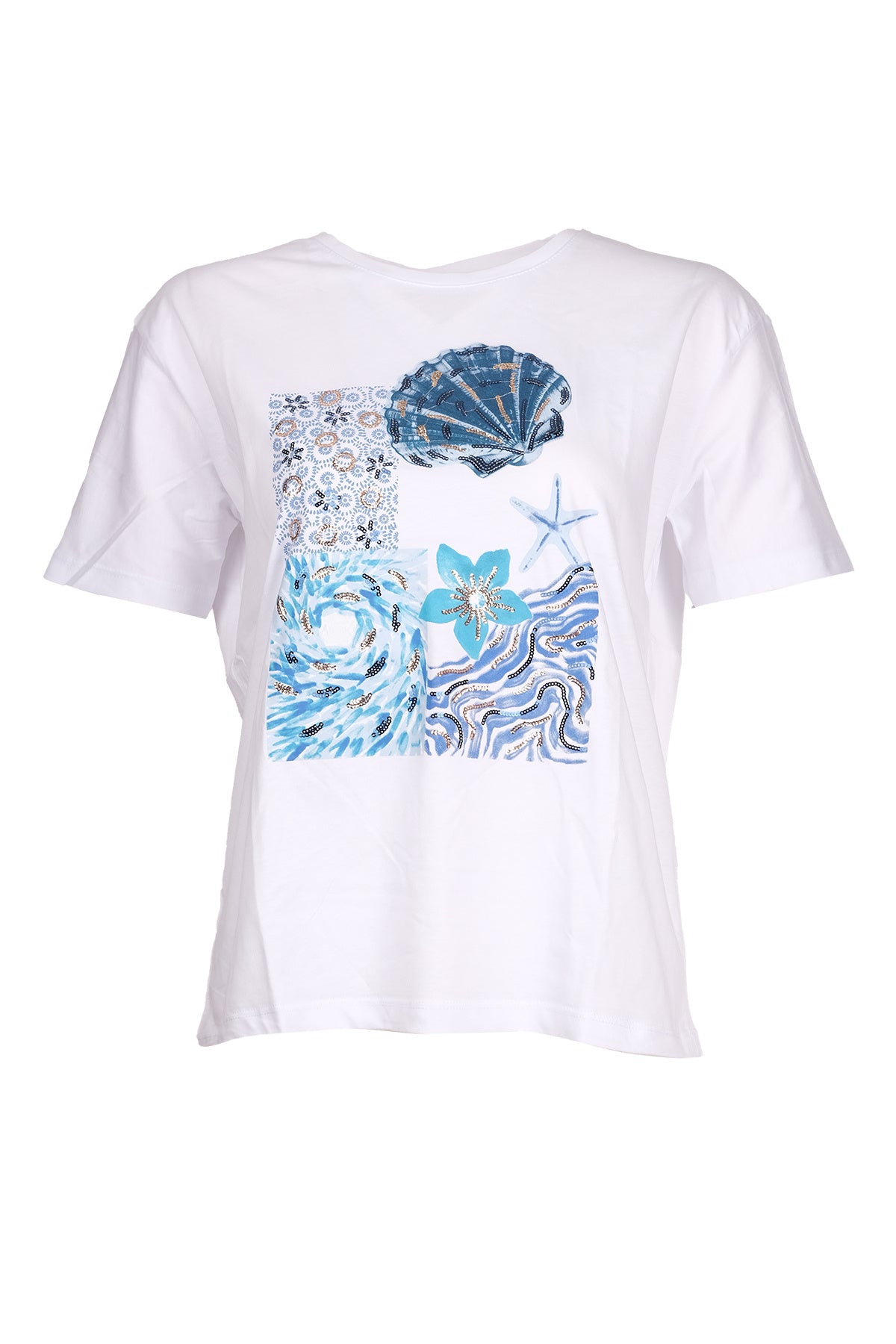 Sempre Oversize Minimalist T-Shirt - Kısa Kol - Günlük Kombinler İçin İkincil görsel