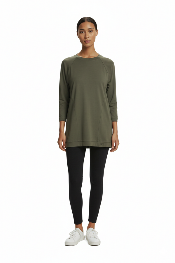 sıfır yaka basic tunik Scl