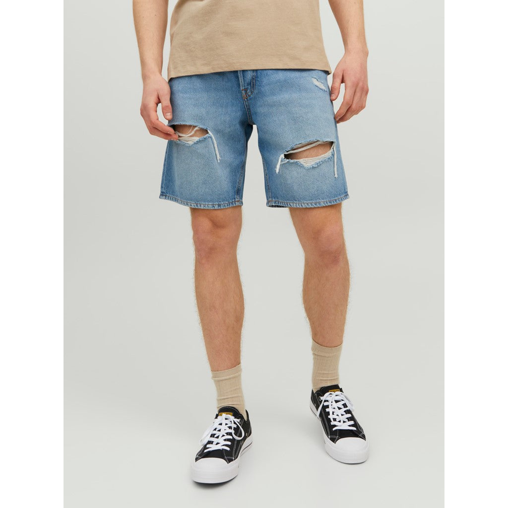 Jack&Jones Oversize Yırtık Detaylı Denim Şort - Rahat ve Şık İkincil görsel