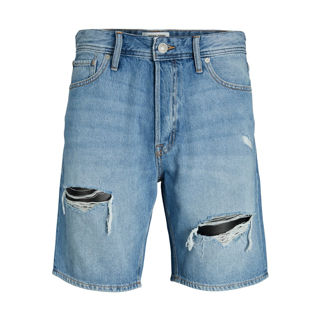 Jack&Jones Oversize Yırtık Detaylı Denim Şort - Rahat ve Şık