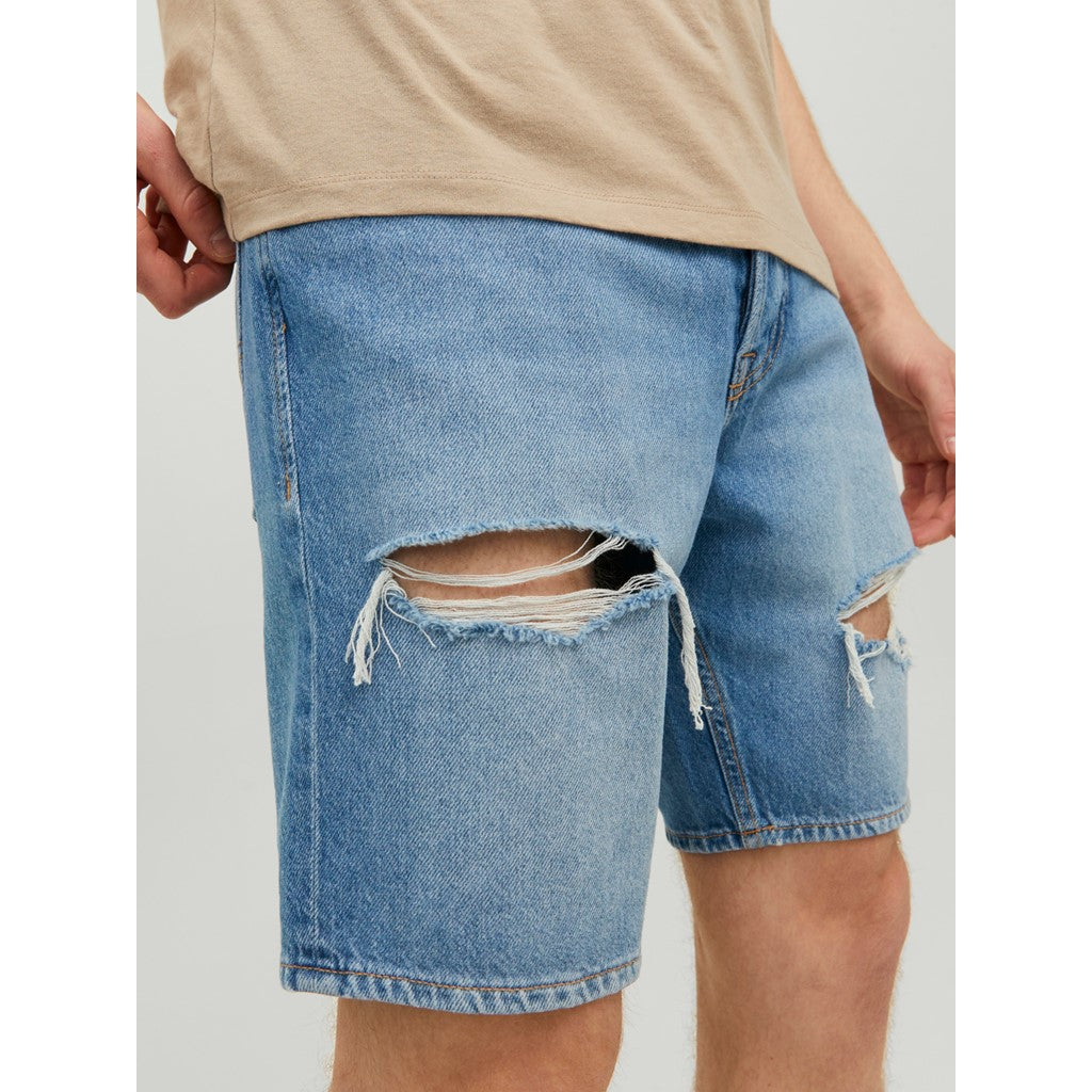 Jack&Jones Oversize Yırtık Detaylı Denim Şort - Rahat ve Şık