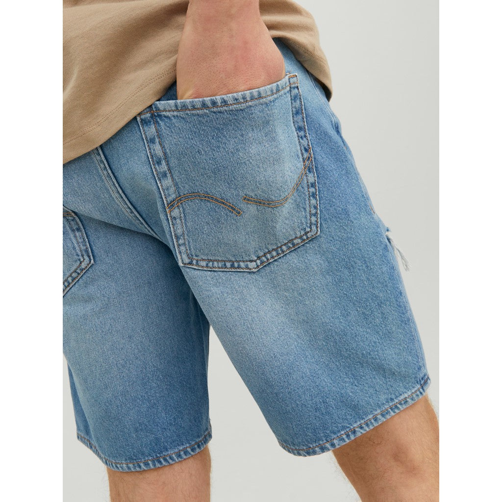 Jack&Jones Oversize Yırtık Detaylı Denim Şort - Rahat ve Şık