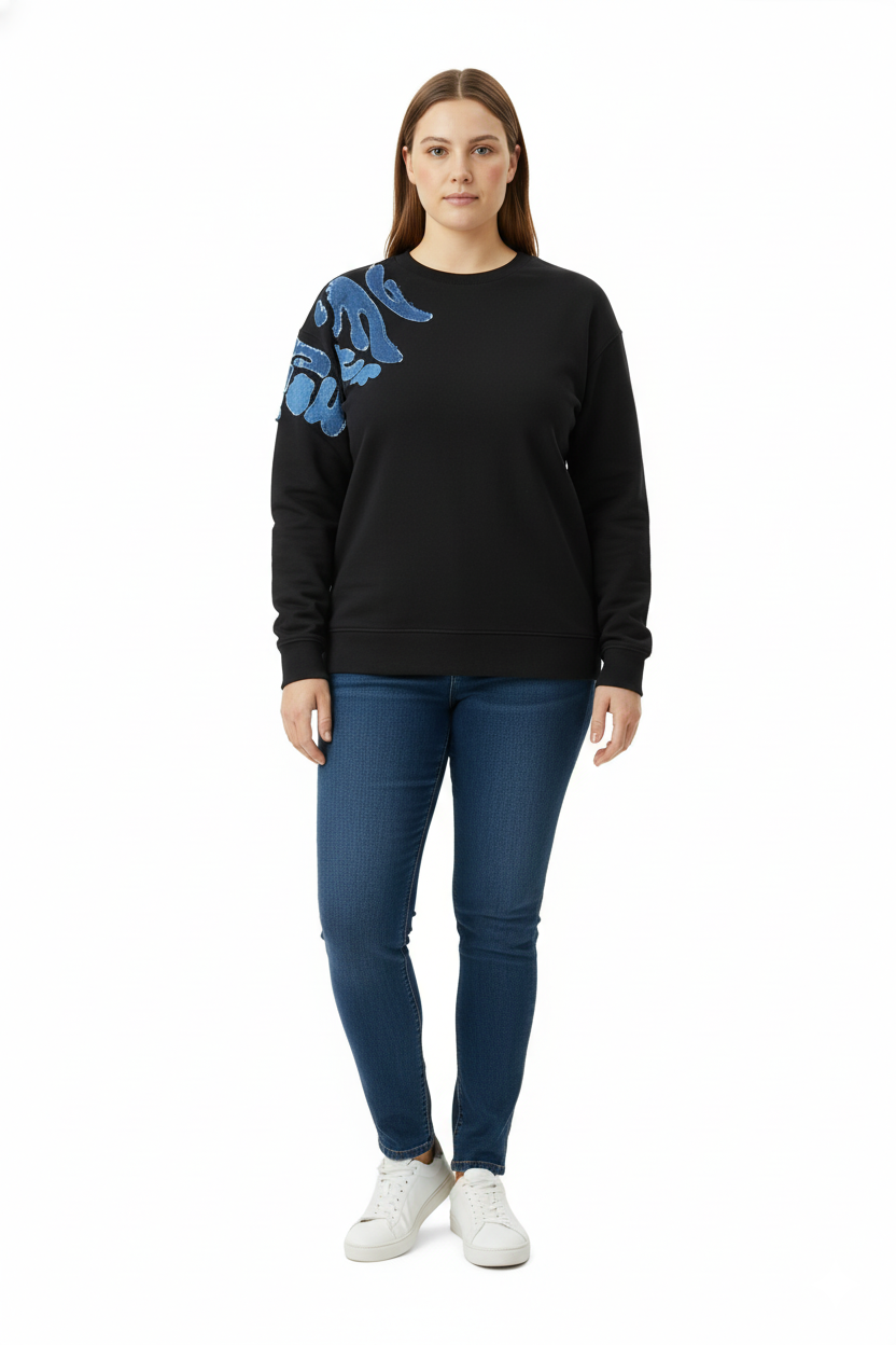 Faik Sönmez Kadın Sweatshirt UW26SWT007 Translation missing: tr.content.product_image_secondary