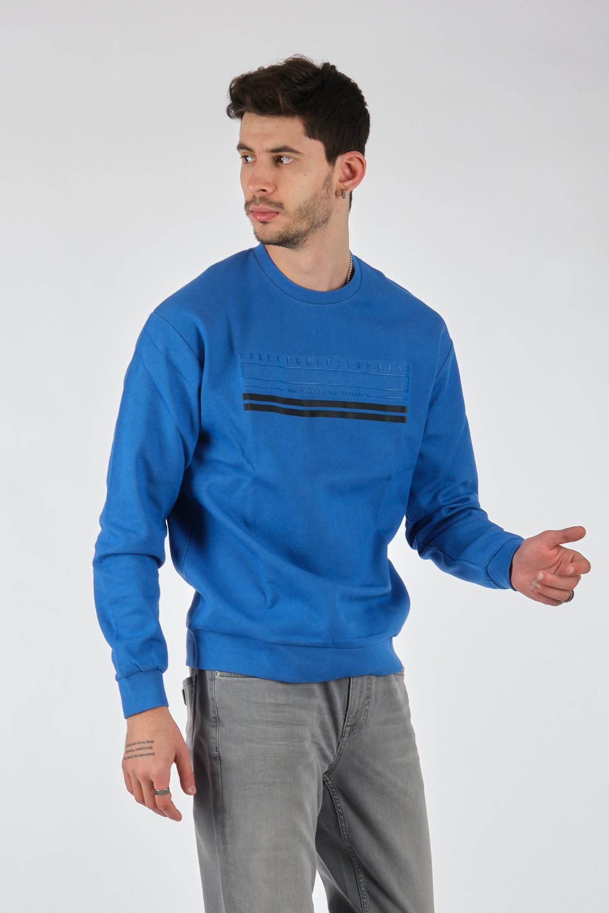 Gmg Fırenze Oversize Erkek Sweatshirt - Minimalist ve Rahat Translation missing: tr.content.product_image_secondary