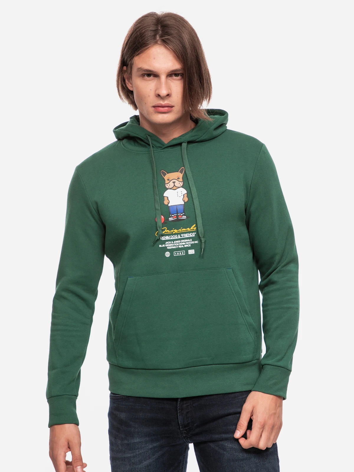 Jack&Jones Oversize Kapüşonlu Sweatshirt - Rahat ve Şık Translation missing: tr.content.product_image_secondary