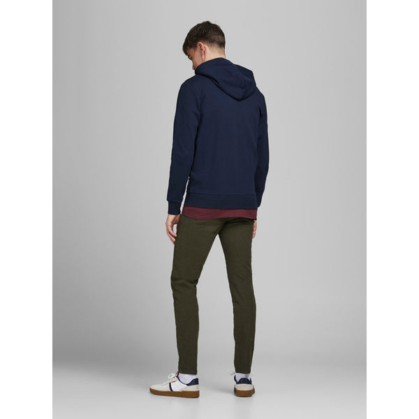 Jack&Jones Oversize Fermuarlı Kapüşonlu Erkek Sweatshirt - Günlük ve Spor