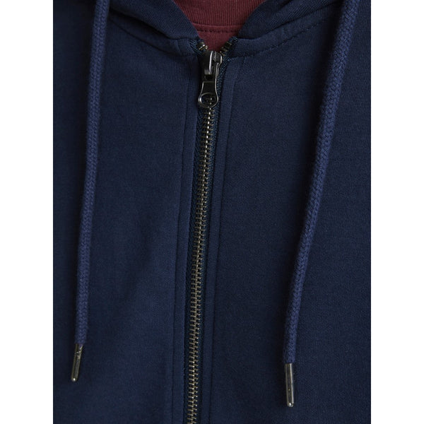 Jack&Jones Oversize Fermuarlı Kapüşonlu Erkek Sweatshirt - Günlük ve Spor