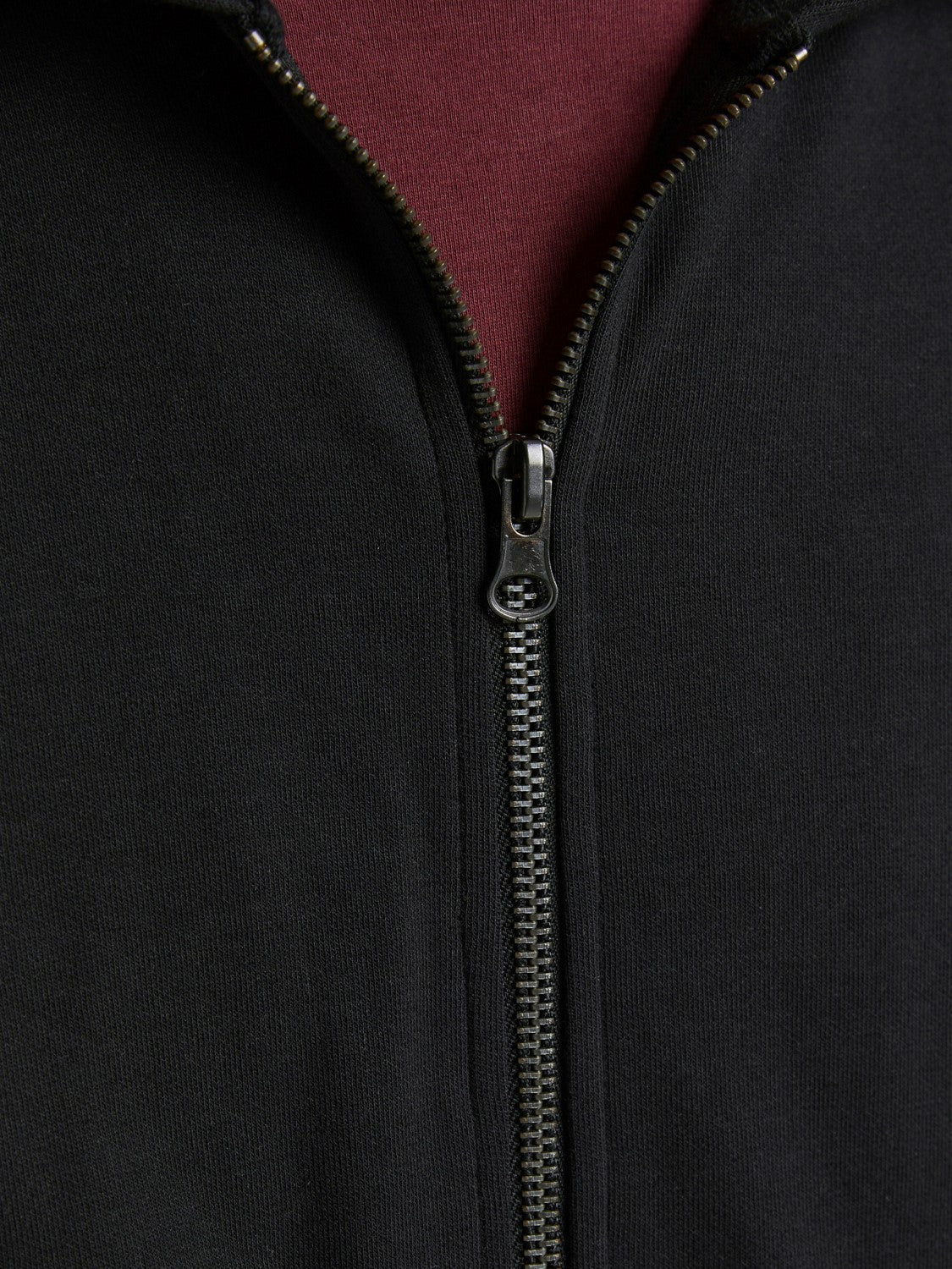 Jack&Jones Oversize Fermuarlı Kapüşonlu Erkek Sweatshirt - Günlük ve Spor