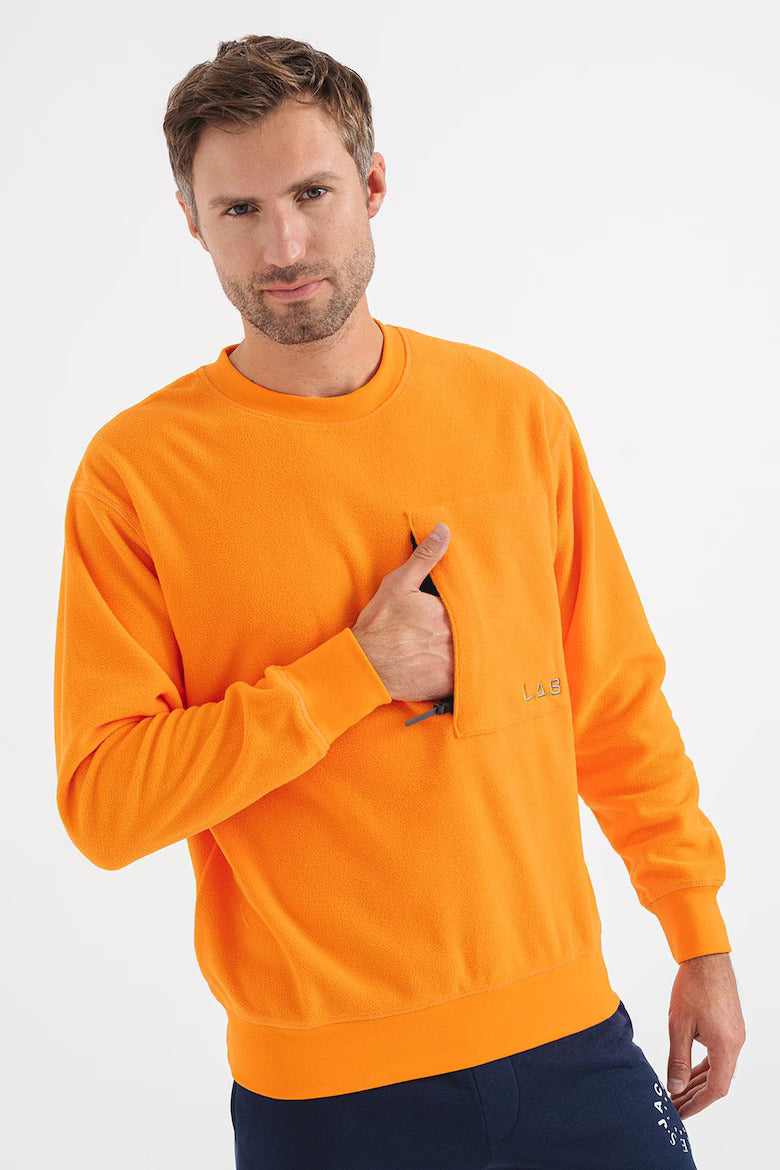 Jack&Jones Erkek Oversize Sweatshirt - Minimalist Stil - Günlük Kullanım