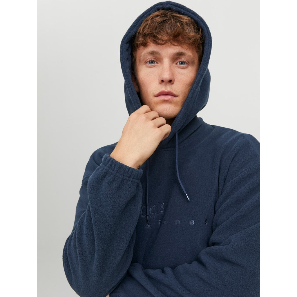 Jack&Jones Erkek Oversize Kapüşonlu Sweatshirt - Rahat ve Şık