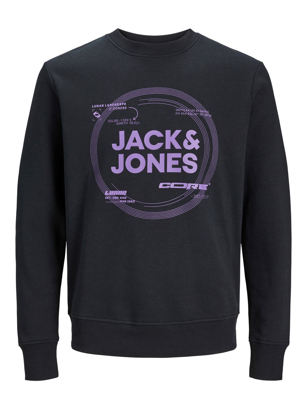 Jack&Jones Erkek Oversize Sweatshirt - Minimalist Tasarım - Günlük Kullanım