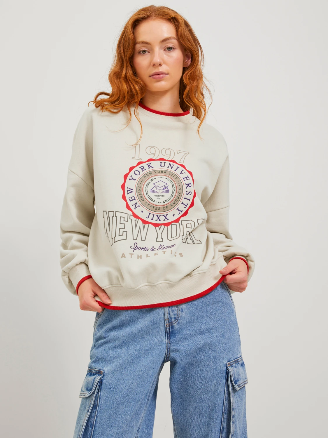 Jack&Jones JJXX Kadın Sweatshirt 12246744 İkincil görsel