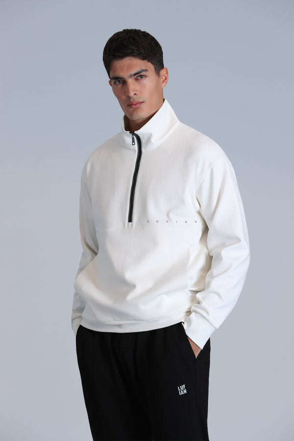 Lufian Minimalist Oversize Erkek Sweatshirt - Günlük Kullanım