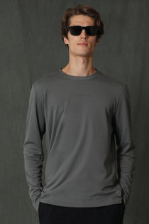 Lufian Minimalist Oversize Uzun Kol Erkek Sweatshirt - Günlük Kombinleriniz İçin