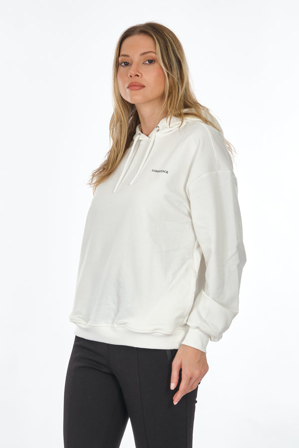 Lumberjack Oversize Kapüşonlu Kadın Sweatshirt - Rahat ve Şık!