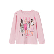 Barbie Baskılı UzunKol Kız Çocuk Sweatshirt-Minimalist Tarz