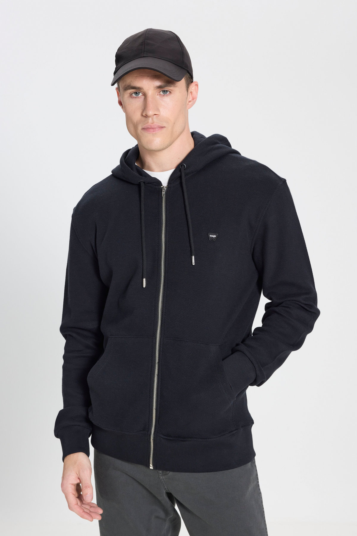 Regular Fit Normal Kesim Kapüşonlu %100 Pamuk Sweatshirt Sweatshirt Wrangler Translation missing: tr.content.product_image_secondary