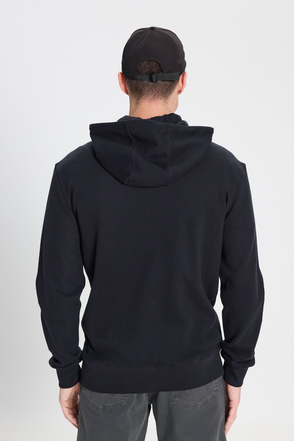 Regular Fit Normal Kesim Kapüşonlu %100 Pamuk Sweatshirt Sweatshirt Wrangler