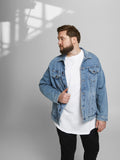 Jack&Jones Oversize Minimalist Erkek T-Shirt - Günlük Kullanım