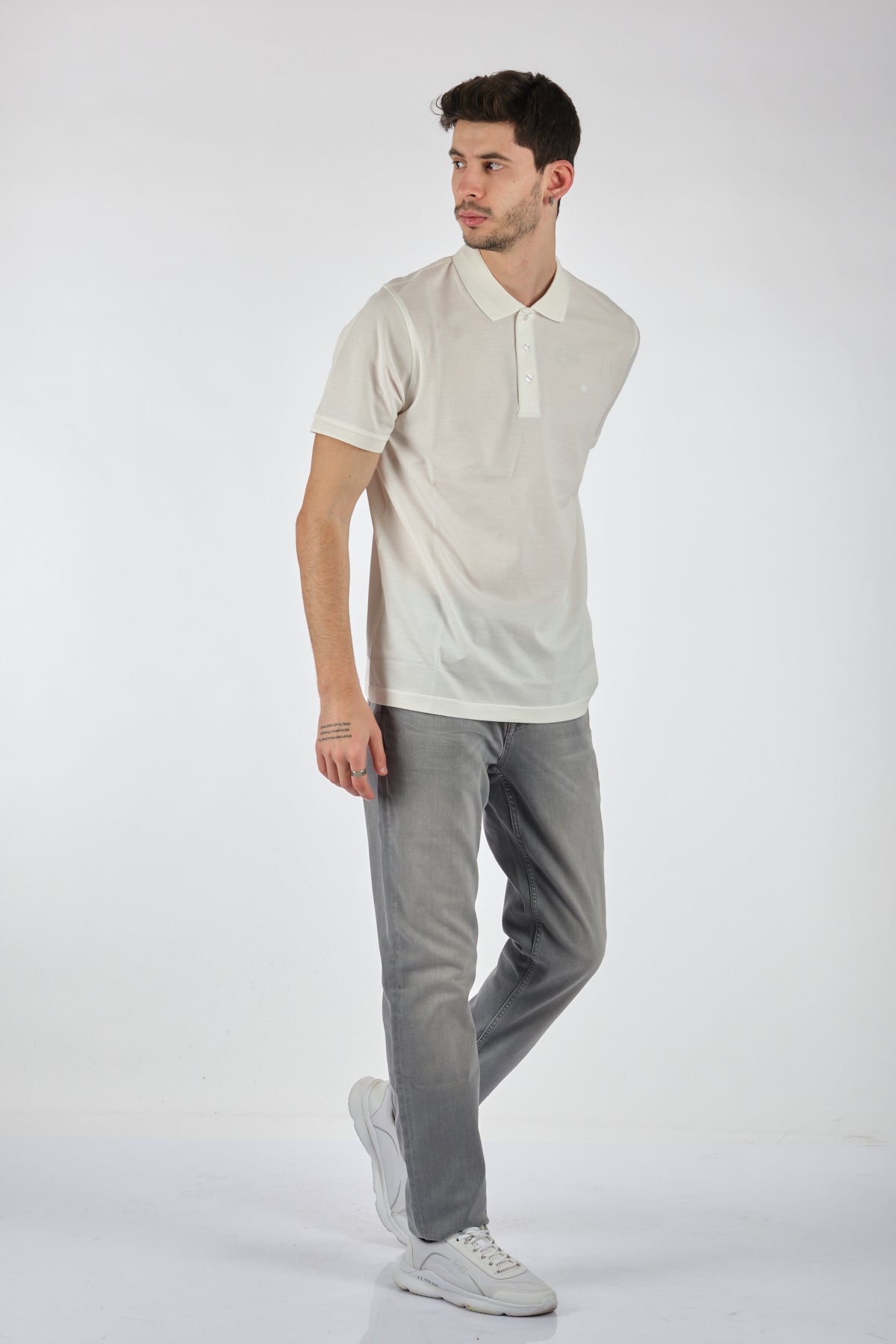 Ecer Erkek Polo Yaka Kısa Kol T-Shirt - Regular Fit - Günlük
