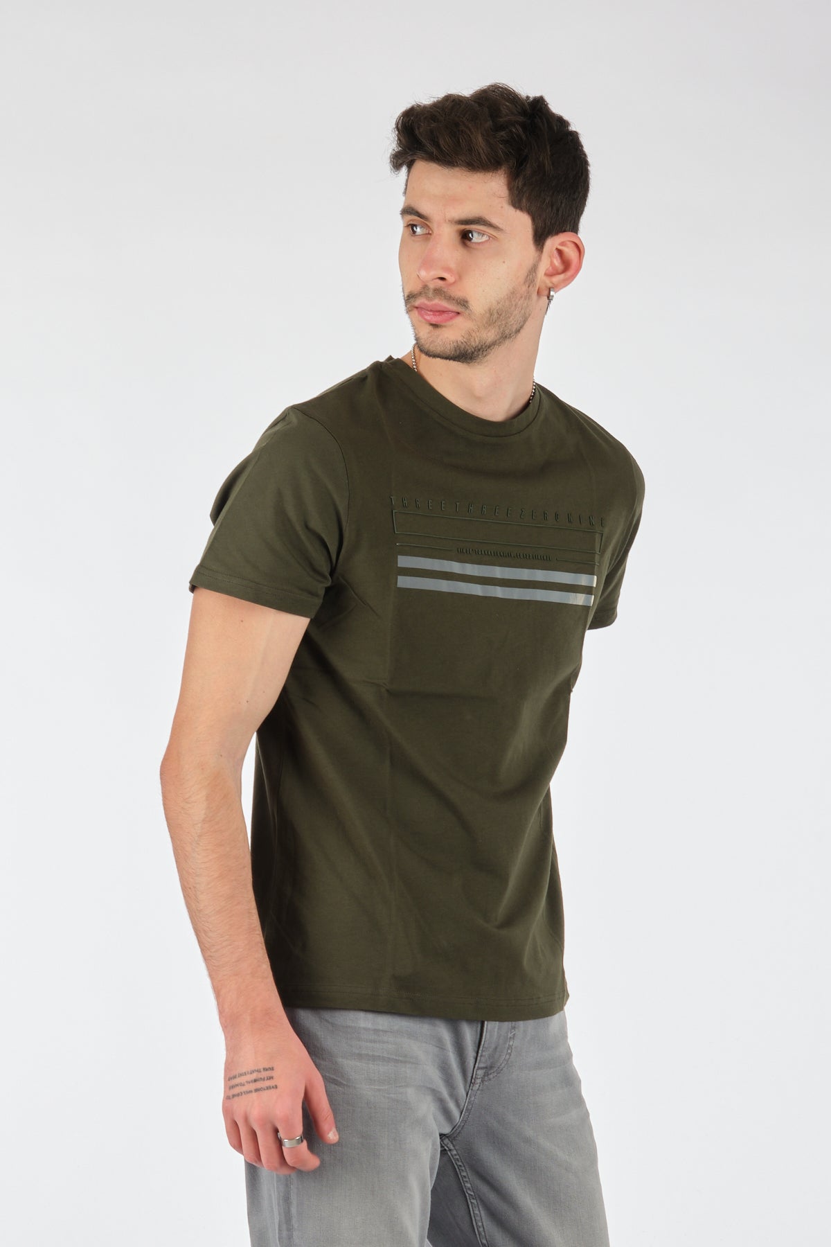 Gmg Fırenze Oversize Minimalist Erkek T-Shirt - Kısa Kol - Rahat Kesim