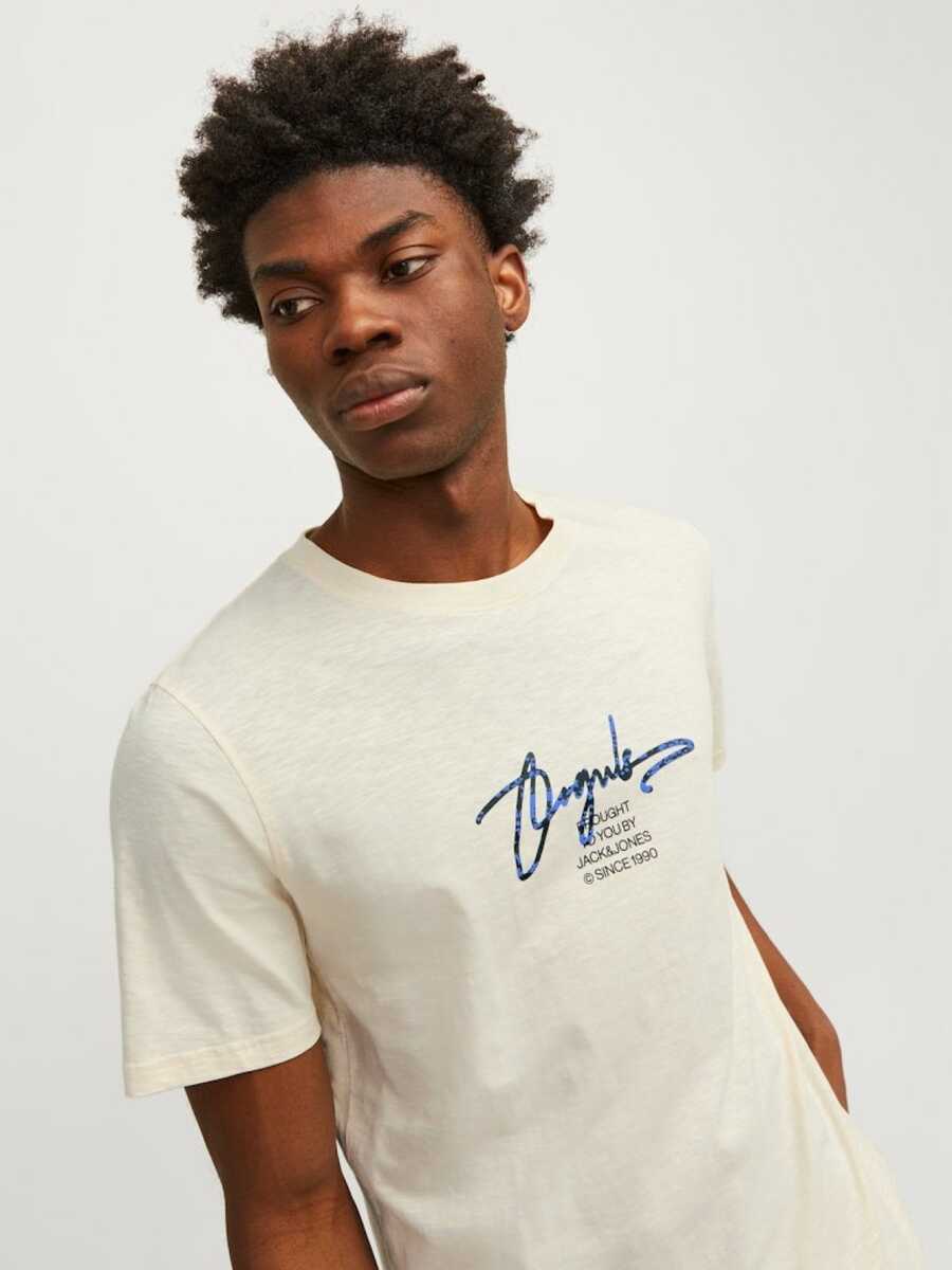 Jack&Jones Minimalist Erkek T-Shirt - Kısa Kol - Günlük