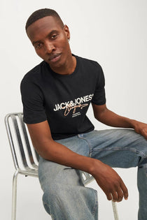 Jack&Jones Minimalist Erkek T-Shirt - Kısa Kol - Günlük