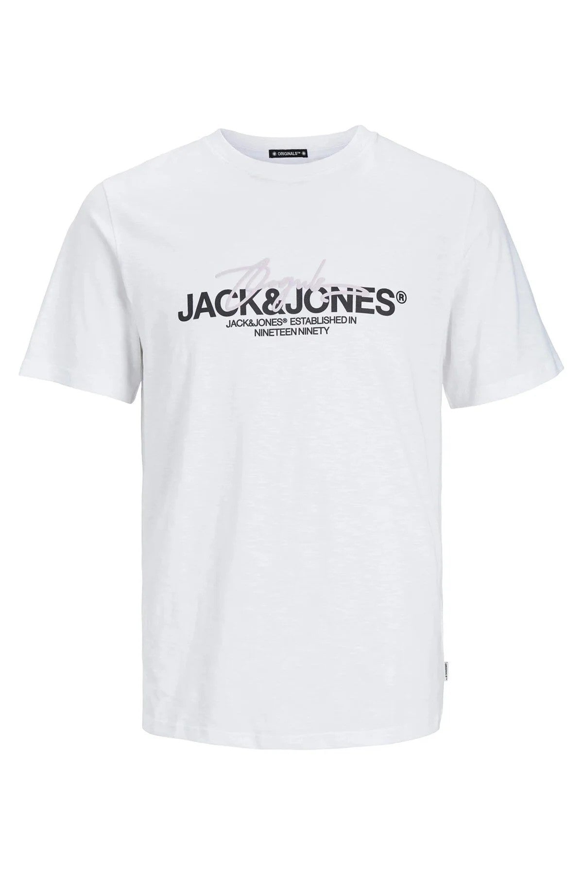 Jack&Jones Minimalist Erkek T-Shirt - Kısa Kol - Günlük