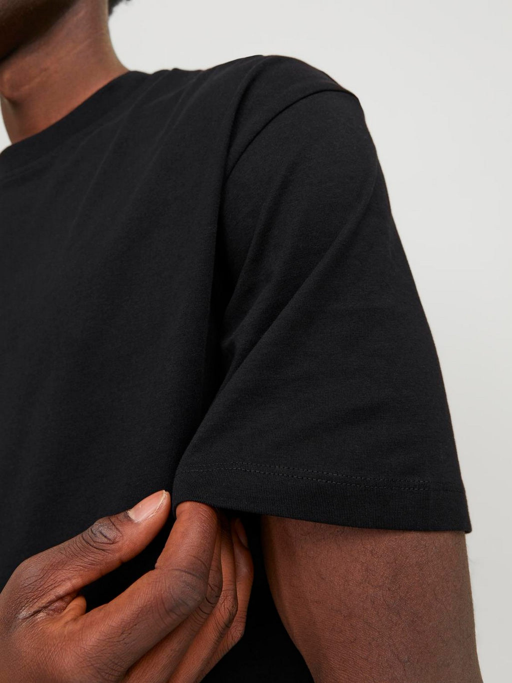 Jack&Jones Oversize Minimalist Erkek T-Shirt - Rahat Kesim Kısa Kol