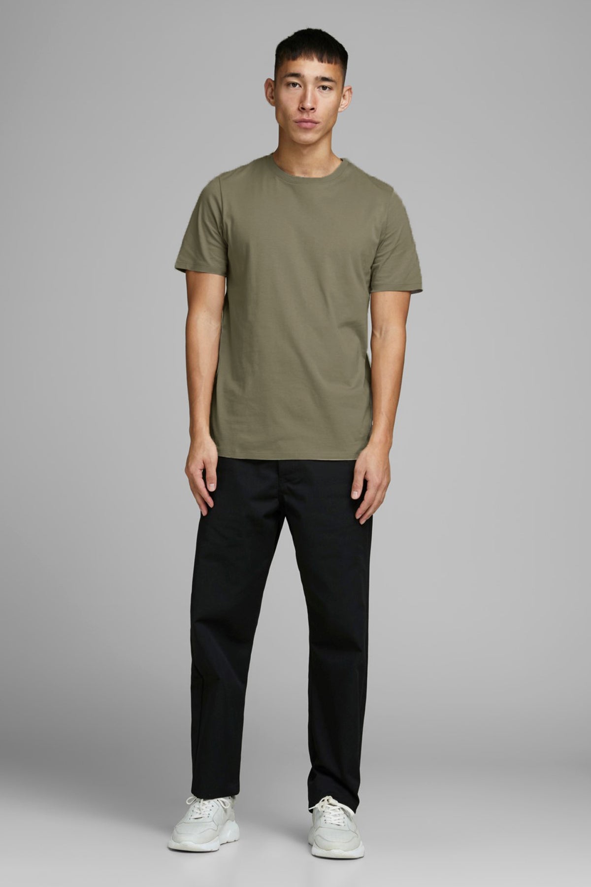 Jack&Jones Oversize Erkek T-Shirt - Minimalist Stil, Günlük Kullanım