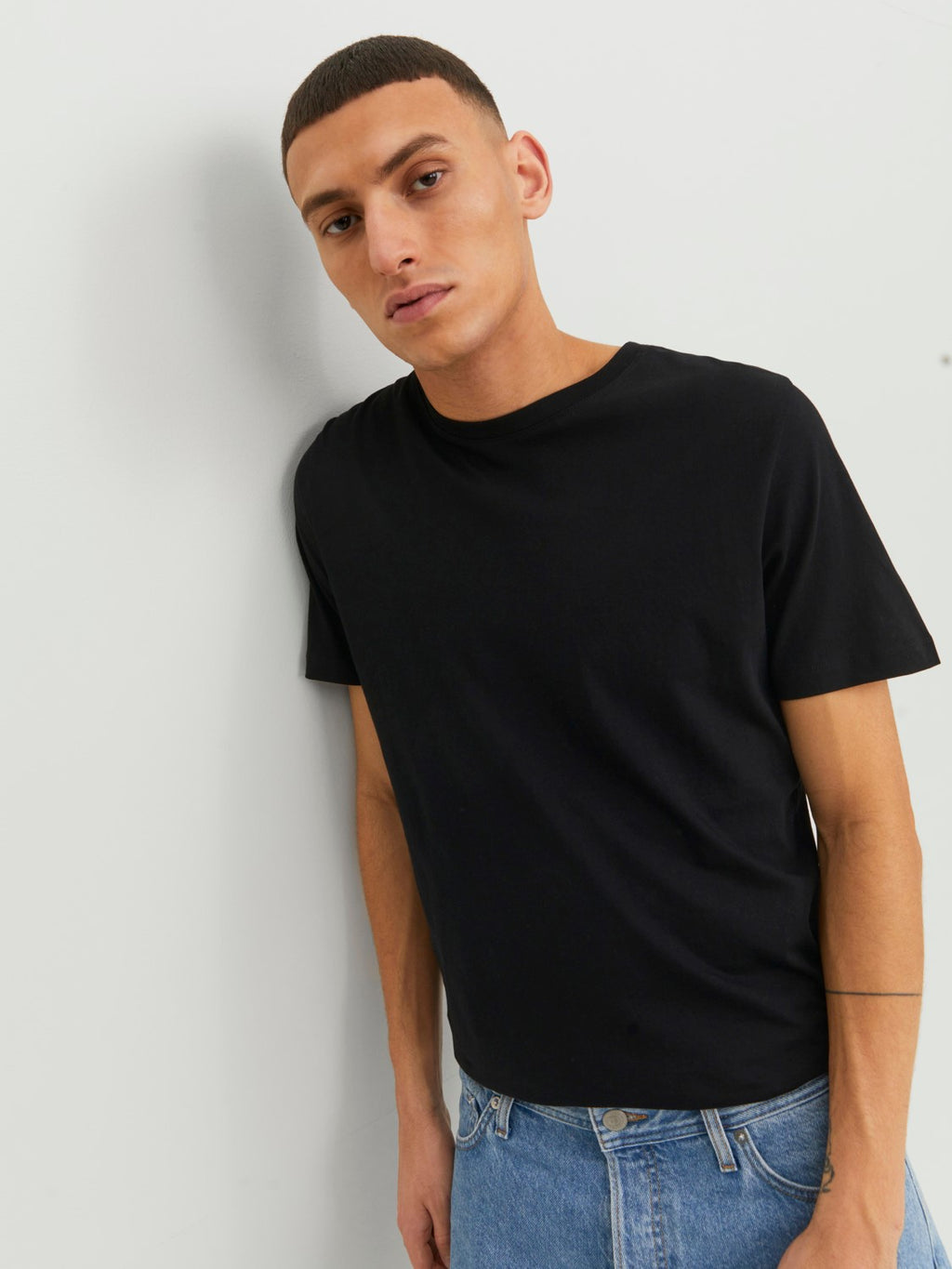 Jack&Jones Oversize Erkek T-Shirt - Minimalist Stil, Günlük Kullanım