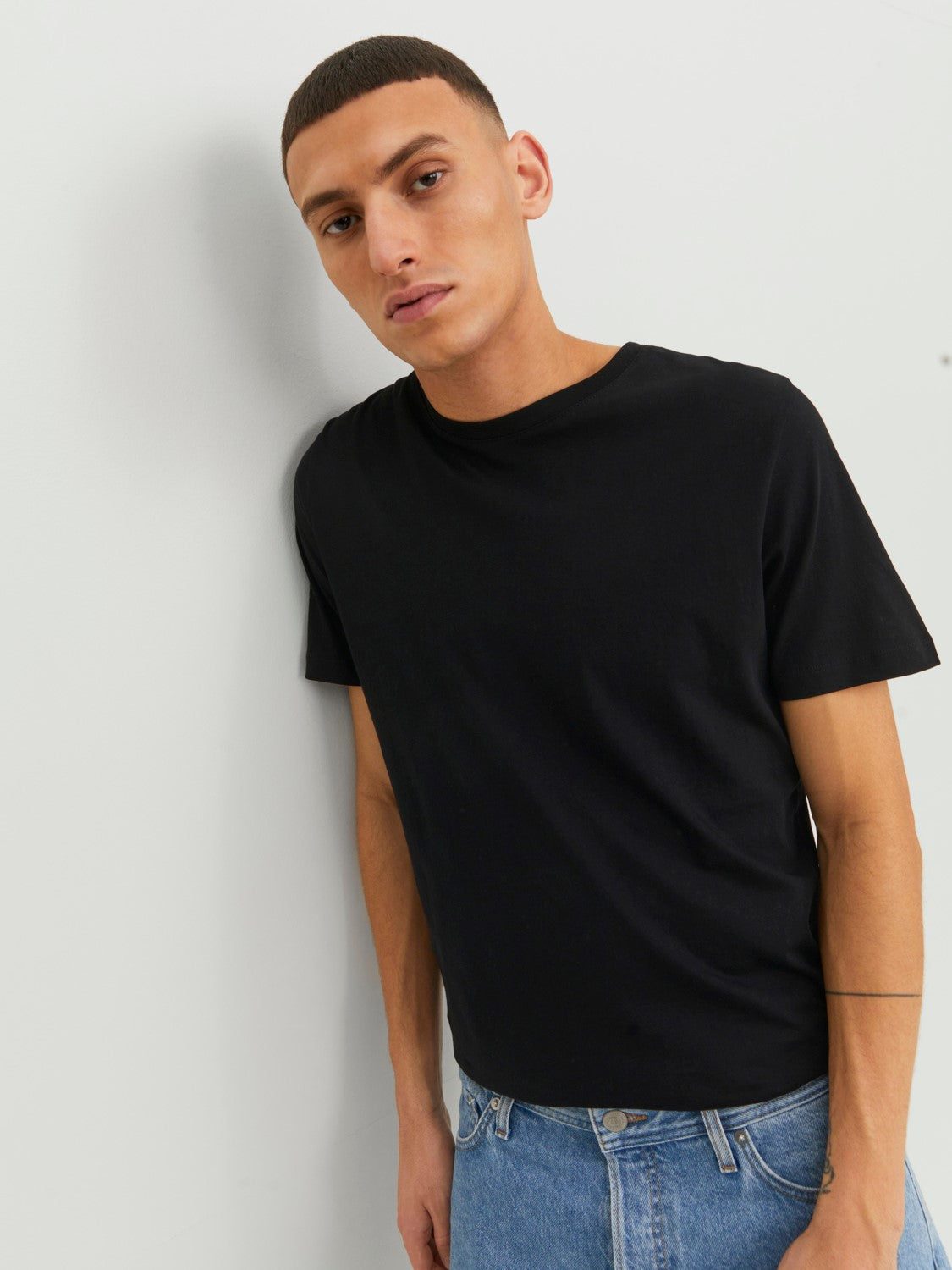 Jack&Jones Oversize Erkek T-Shirt - Minimalist Stil, Günlük Kullanım