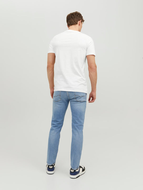 Jack&Jones Oversize Erkek T-Shirt - Minimalist Stil, Günlük Kullanım