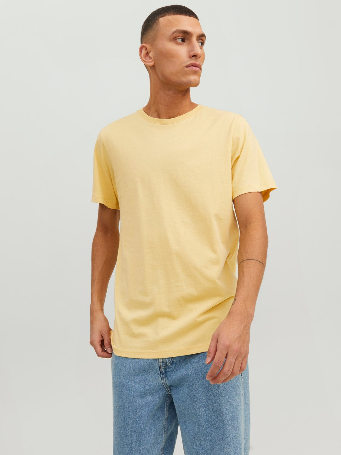 Jack&Jones Oversize Erkek T-Shirt - Minimalist Stil, Günlük Kullanım