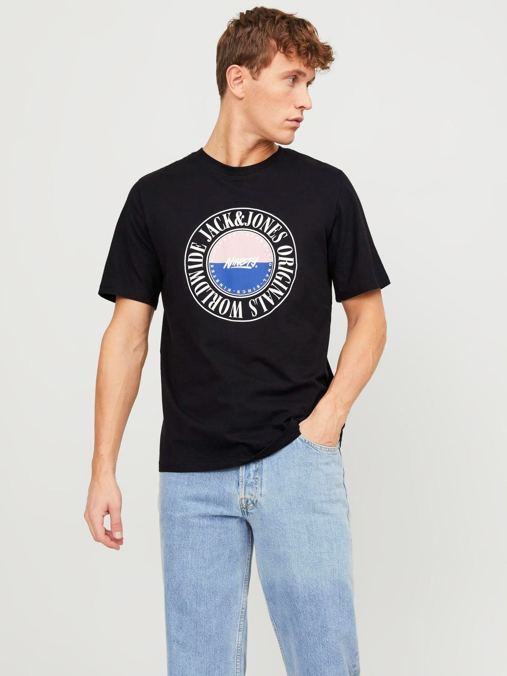 Jack&Jones Minimalist Oversize Erkek T-Shirt - Günlük Stil
