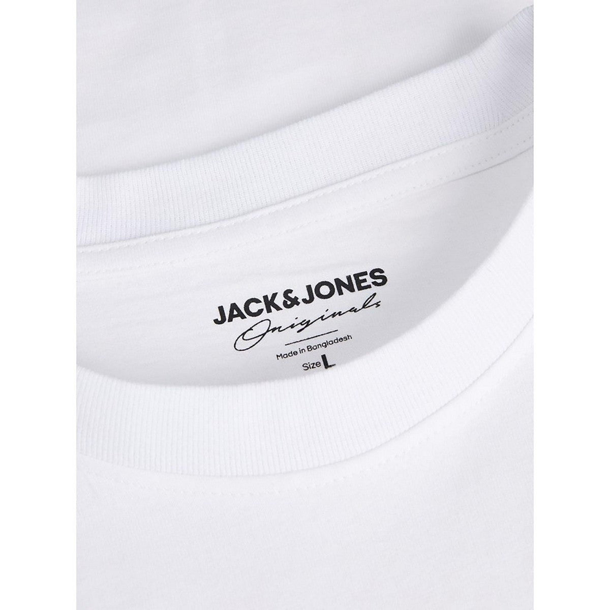 Jack&Jones Oversize Minimalist Erkek T-Shirt - Günlük Kullanım